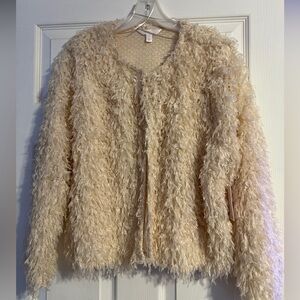 NWT FEATHER JACKET